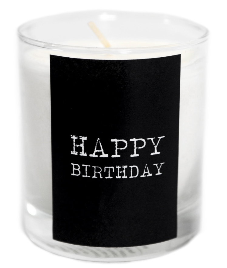 Happy Birthday Doftljus (citrongräs)